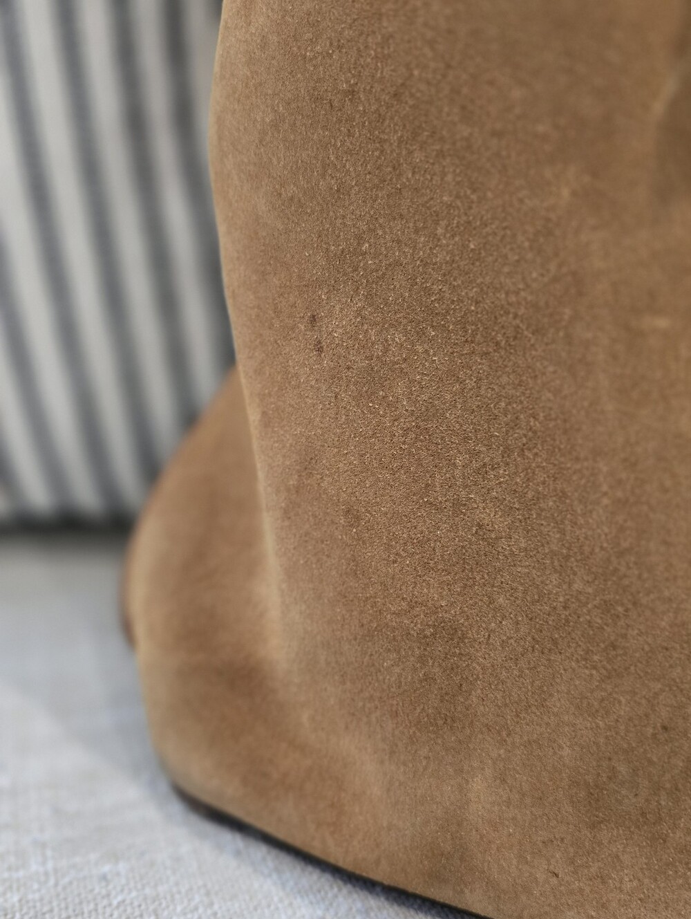 🌟Maison Margiela Caramel Brown Suede Tote/Bucket Bag - Picture 13 of 15